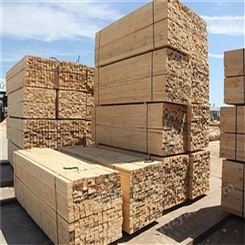 呈果木业 临沂进口木方加工厂 5X9白松建筑木方模板多等级 建筑木方料质优价廉