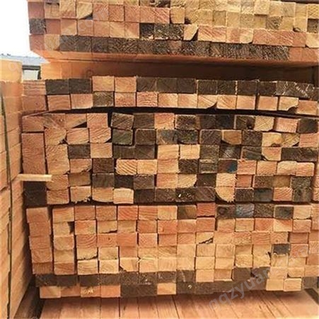 呈果木业 临沂进口木方加工厂 5X9白松建筑木方模板多等级 建筑木方料质优价廉