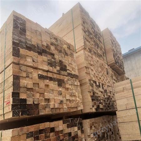呈果工地建筑木方批发价格 工程常用建筑木材