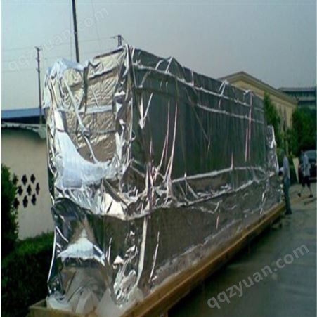 赣州大型设备出口防潮铝箔袋  激光切割机防潮出口包装立体袋