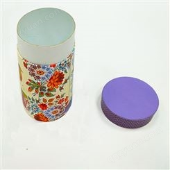 花茶食品包装纸筒 创意茶叶礼品圆筒罐 日用品通用包装纸筒定制
