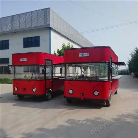 沧州多功能移动小吃车 餐车适用范围广可爱早餐快餐车
