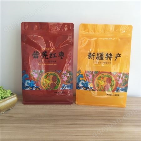 干枣包装袋,枸杞大枣包装袋 自立拉链食品袋生产厂家