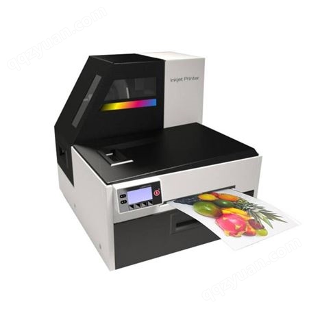 彩色不干胶标签打印机 A4宽幅喷墨打印机 彩色工业条码打印机