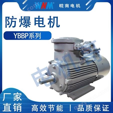 许昌皖南电机总代理YBBP系列隔爆型变频调速三相步电动机-75KW/90KW