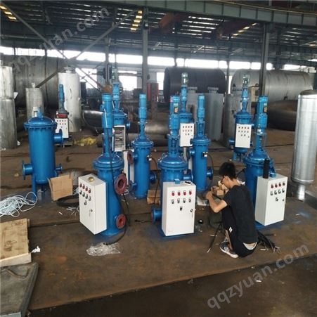 吉鑫机械厂家批量供应 全自动过滤器 全自动自清洗滤水器 管道过滤器