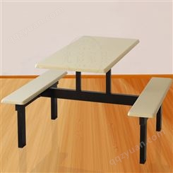 玻璃钢学生员工食堂快餐桌椅  学校工厂简易餐桌椅组合批发溢彩家具LTCZ-0005LTCZ-0005