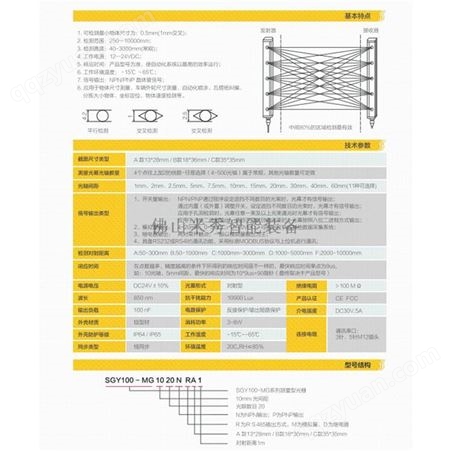 米秀智能 MG0540NRA-100测量光栅 工业安全防护产品