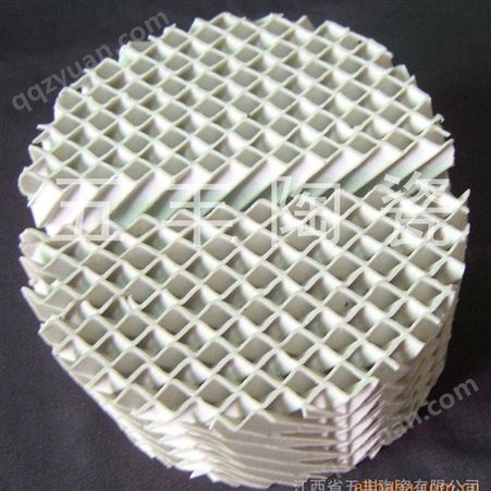 五丰陶瓷生产规整700Y/X型陶瓷波纹填料