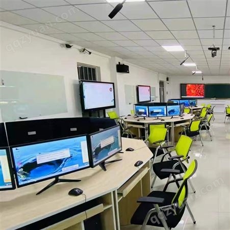 智学校园学校电脑室 电脑桌定制  厂家免费设计安装