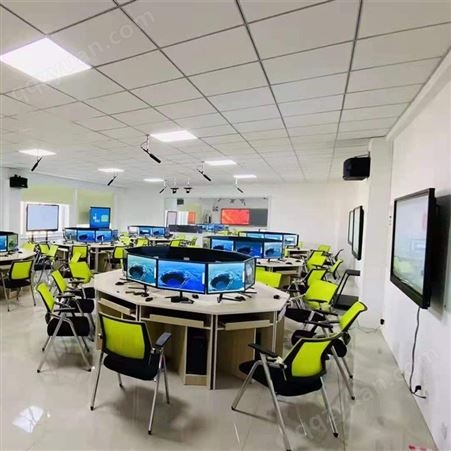 智学校园学校电脑室 电脑桌定制  厂家免费设计安装