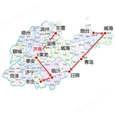上海至济宁市区物流专线