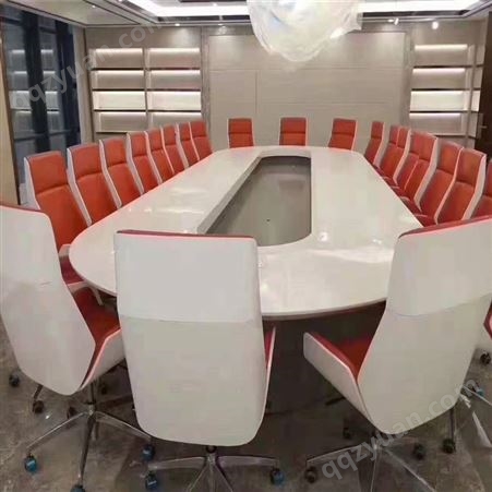 北京办公家具会议桌  实木烤漆开会桌  培训洽谈桌椅组合厂家