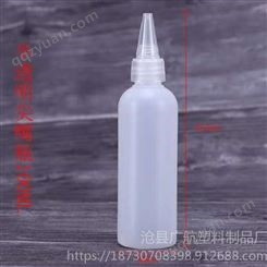 广航塑业生产 定做各种 高压料水剂瓶  滴露瓶  乳液瓶 加厚半透明尖嘴瓶   可来样定做生产