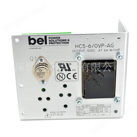 Bel Power HC5-6/OVP-AG AC/DC转换器 电源 100-240VAC 5V 6A 30W