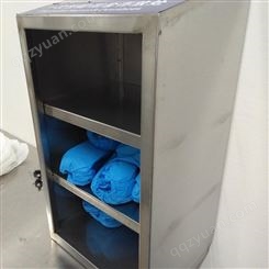万顺飞龙 厂家定制 304不锈钢口罩鞋套柜  消毒房杂物柜