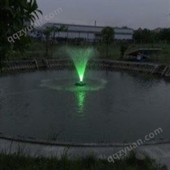 如克河水增氧   养鱼塘专用曝气机  景观湖喷泉