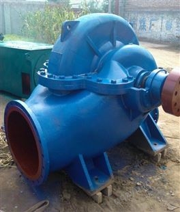 S SH型单级双吸离心泵 14SH-13卧式双吸泵 中开泵农用灌溉大流量清水泵铸铁中开式管道泵