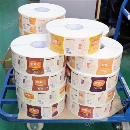北京食品不干胶标签定制 雄风宣传册印刷