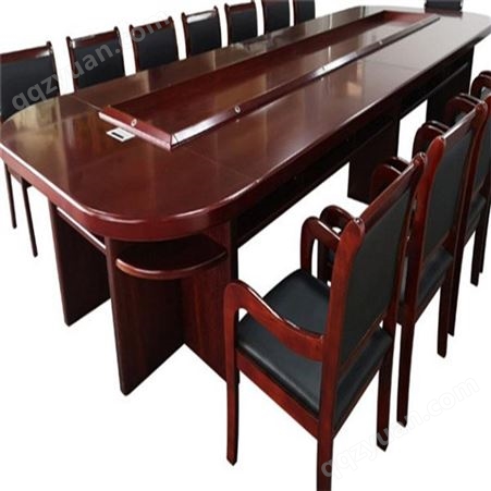 会议桌长桌简约现代大小型简易洽谈培训长条桌椅组合办公家具创意西安本色金属