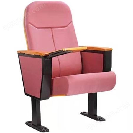 本色金属豪华剧场礼堂椅排椅带写字板剧院椅报告厅座椅办公会议室