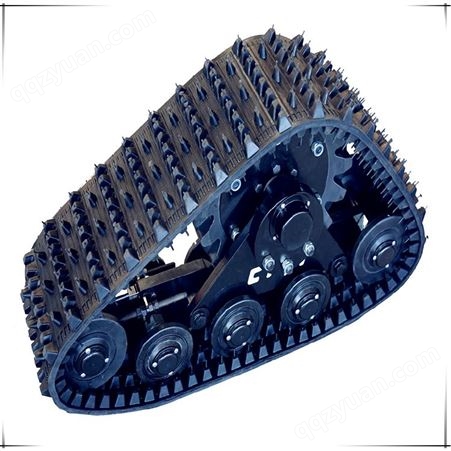 大型三角橡胶履带轮厂家直供 通用三角履带轮价格 防滑防线全地形履带轮