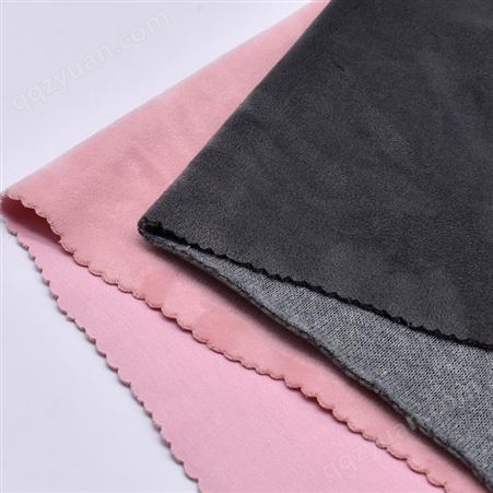 复合面料厂家定制 御寒保暖绒布服饰面料复合 多种复合工艺