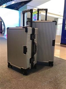 全铝框拉杆箱行李箱女万向轮旅行商用男密码箱皮箱定制代发