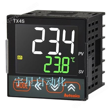韩国485通讯双数显示温控器TX4M优惠价格72X72mm