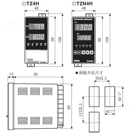 韩国品牌Autonics进口原装温控器TZN4H-14S智能温度控制器