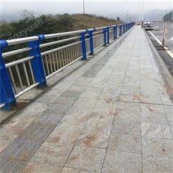 山西太原桥梁防撞不锈钢护栏工程河道不锈钢桥梁护栏