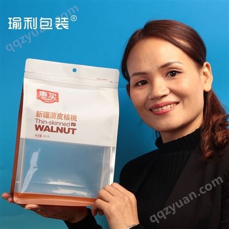 核桃包装袋 厂家OEM定制核桃坚果食品包装袋500g/1000g自立包装袋
