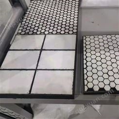 焦耐生产销售 湿磨机橡胶陶瓷衬板 复合陶瓷衬板 三合一耐磨陶瓷衬板