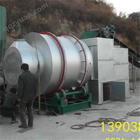 大型湿沙烘干机设备   热损耗低    三回程河沙烘干机生产线    SL6210  茂鑫申龙 烘干机设备厂