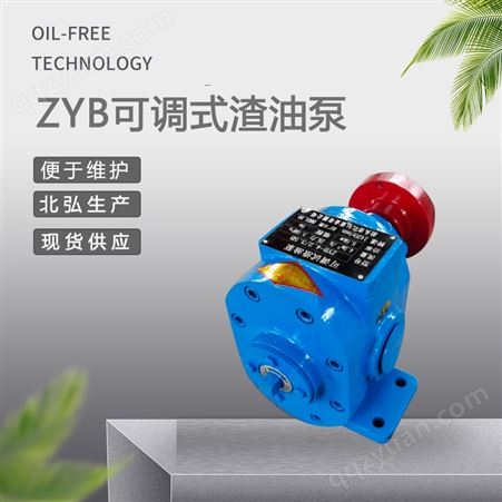 生产ZYB4.2-3.5B渣油泵 可调式齿轮泵 高压硬齿面油泵