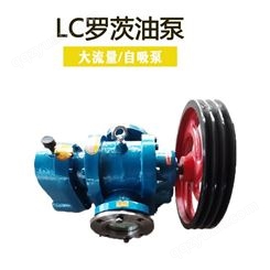 供应 LC罗茨泵 LC-38铸铁电动管道泵 涂料油漆转子泵卧式铸铁齿轮泵