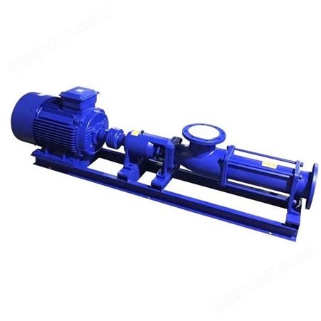 供应G50-1单螺杆泵 卧式单级螺杆泵 污泥杂质泵 浓浆泵可定制不同材质