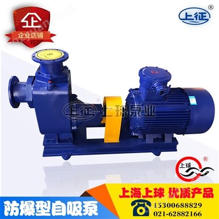上球泵业50ZX15-12型卧式清水化工自吸泵 上海厂家自吸泵
