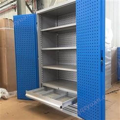 天津挂板壁柜 带抽屉储物柜 层板可调节储物柜生产工位器具厂家-GOFO