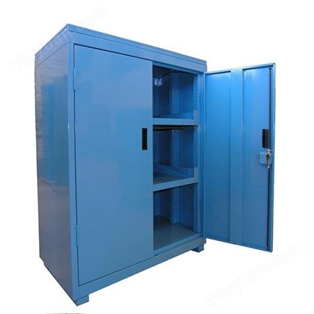 天津储物柜厂家华奥西定做挂板储物柜 层板可调节置物柜 双门柜