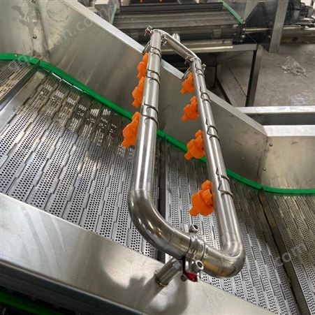 泓宏机械 型号hh-zA扁豆气泡清洗机 果蔬清洗机 全自动净菜设备
