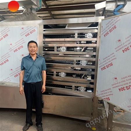 泓宏机械生产 全自动烘干设备 果蔬烘干流水线 304不锈钢干燥机100000型