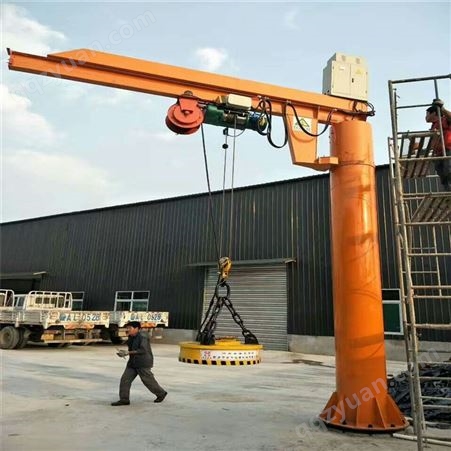 立柱式悬臂起重机  3吨摇臂吊 德诺 欢迎选购悬臂吊 定制2吨单臂吊