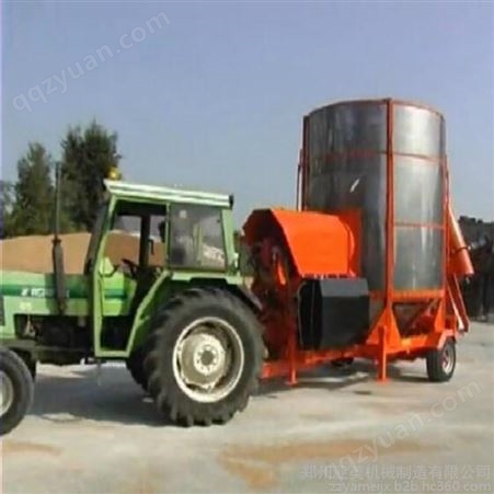 郑州亚美粮食烘干机QZD200型 行走式粮食烘干机 小型水稻烘干机设备