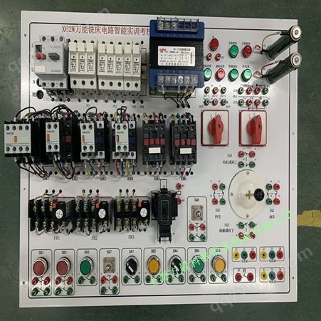昆明T68卧式镗床电路技能实训考核  机床电气控制实训装置