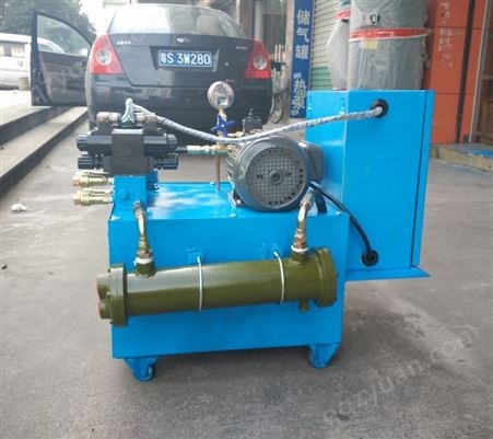 东莞厂家定制带风冷散热器液压油泵站 成套液压控制系统