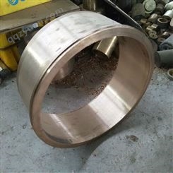 我公司 定做加工 紫铜铜套 合金铜铜套 耐磨耐用机械铜套  专业铸造