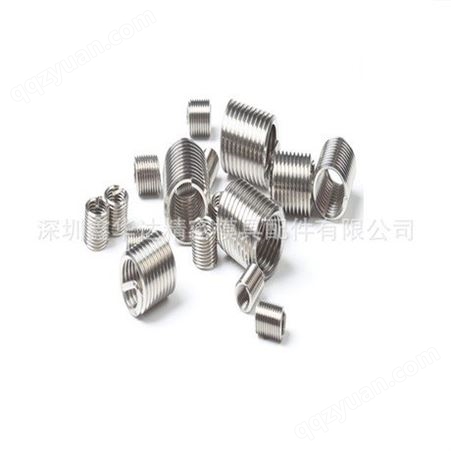 不锈钢钢丝螺套SUS304螺纹护套牙套 螺丝保护套 钢丝螺套-鑫华达