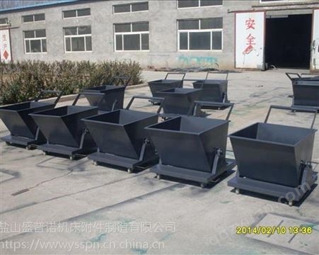 沧州盛普诺生产优质的机床废料箱铁屑收集车