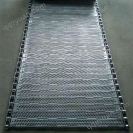 热卖不锈钢冲孔链板 304排屑冲孔链板耐高温金属链板